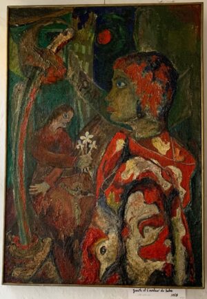 1958 | Peinture sur Bois | H/l (cm): 116x80